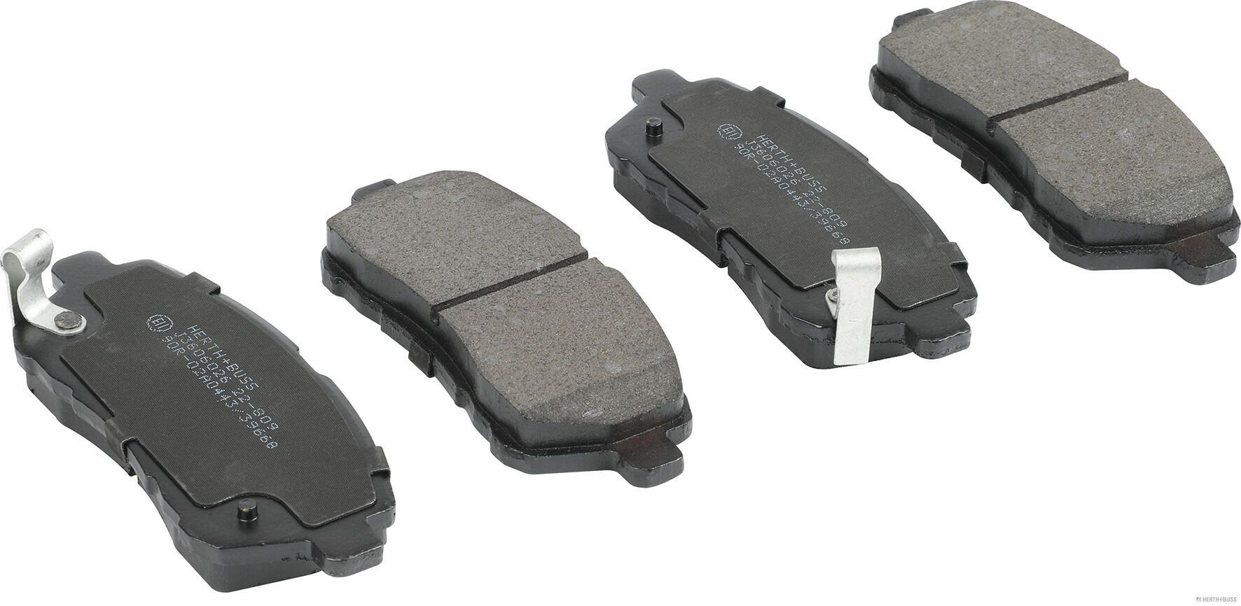 HERTH+BUSS JAKOPARTS Kit pastiglie freni J3606026 J3606026 costo Pastiglie dei freni SEAT ATECA HERTH+BUSS JAKOPARTS
