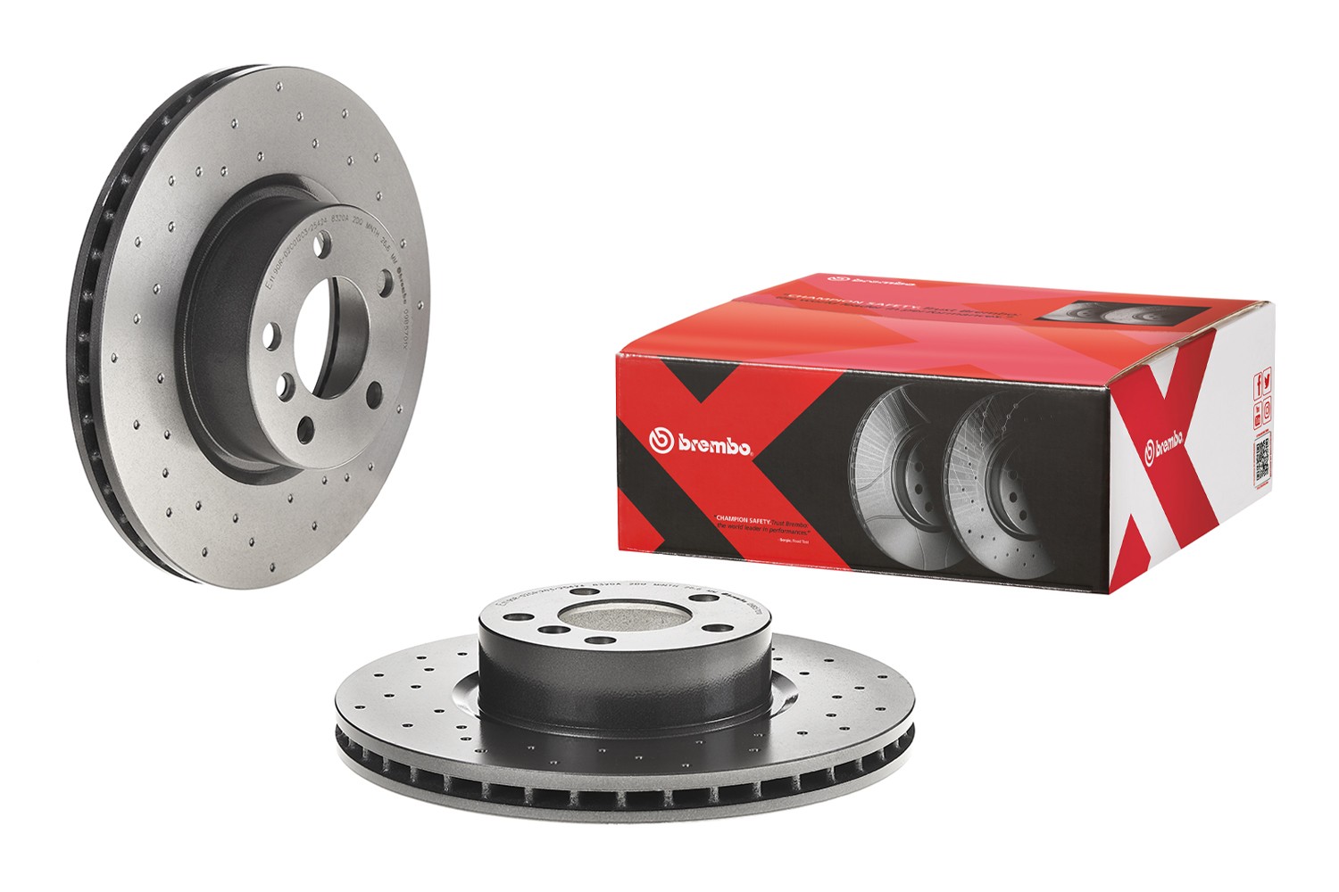BREMBO Δισκόπλακα 09.B570.1X BREMBO 09.B570.1X Δισκόπλακες TOYOTA HIACE κόστος