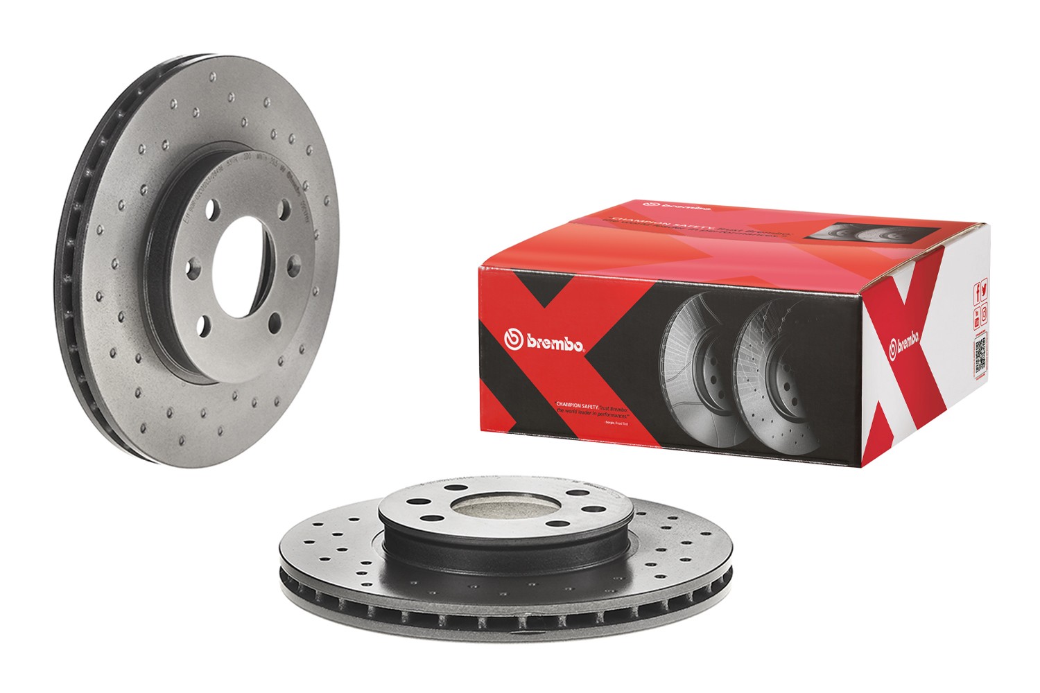 BREMBO Jarrulevy 09.C171.1X Accent IV Sedan (RB) sport-jarrulevyt BREMBO Xtra 09.C171.1X