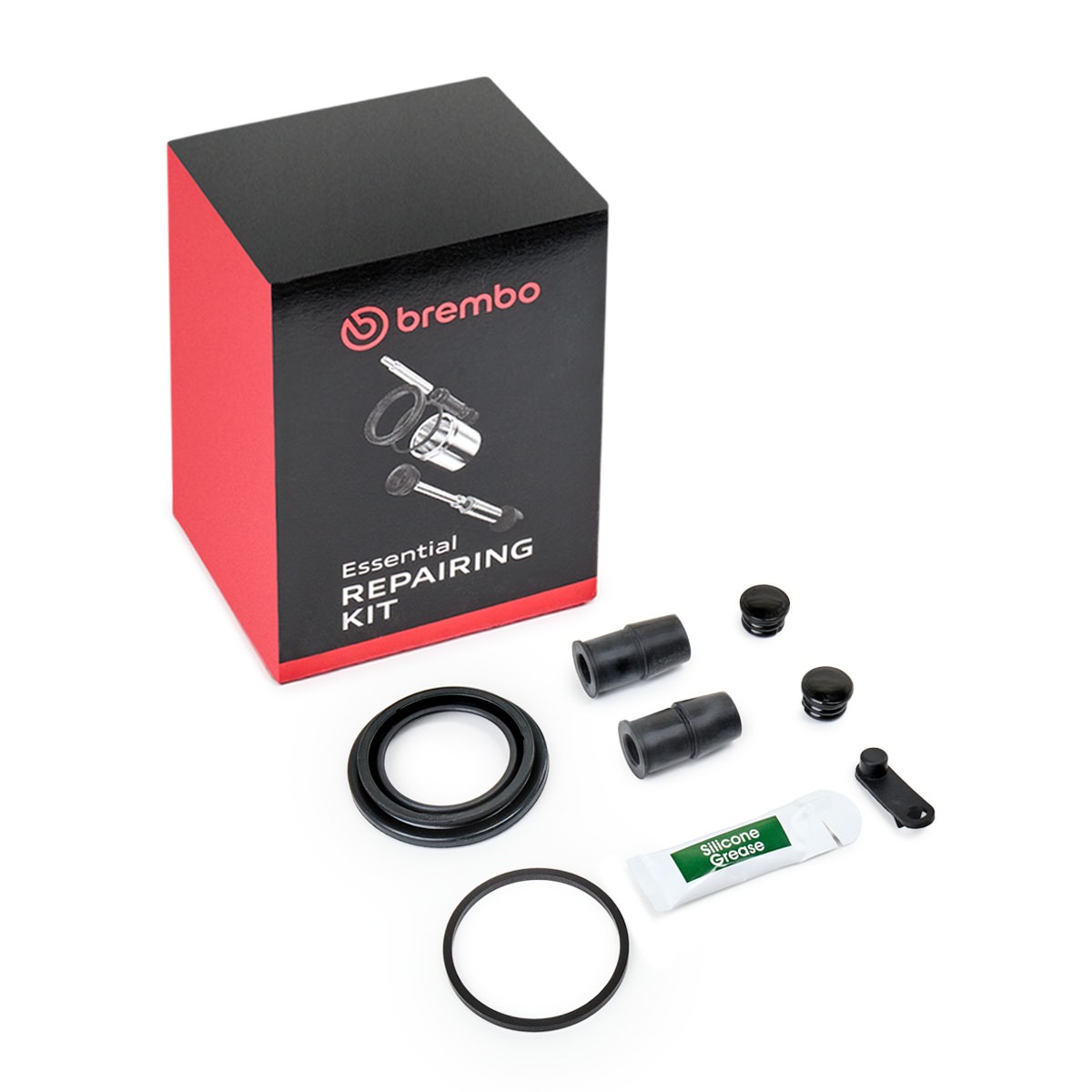 BREMBO Σετ επισκευής, δαγκάνα φρένων F KT 005 BREMBO F KT 005 Σετ επισκευής, δαγκάνα φρένων