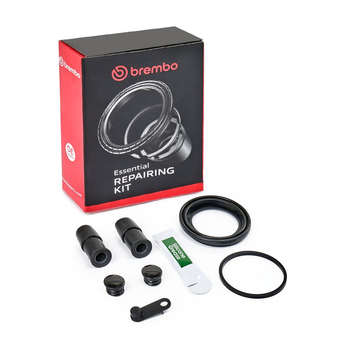 BREMBO Reparatieset, remklauw F KT 006 BREMBO F KT 006 Revisieset remklauw Audi R8 goedkoop