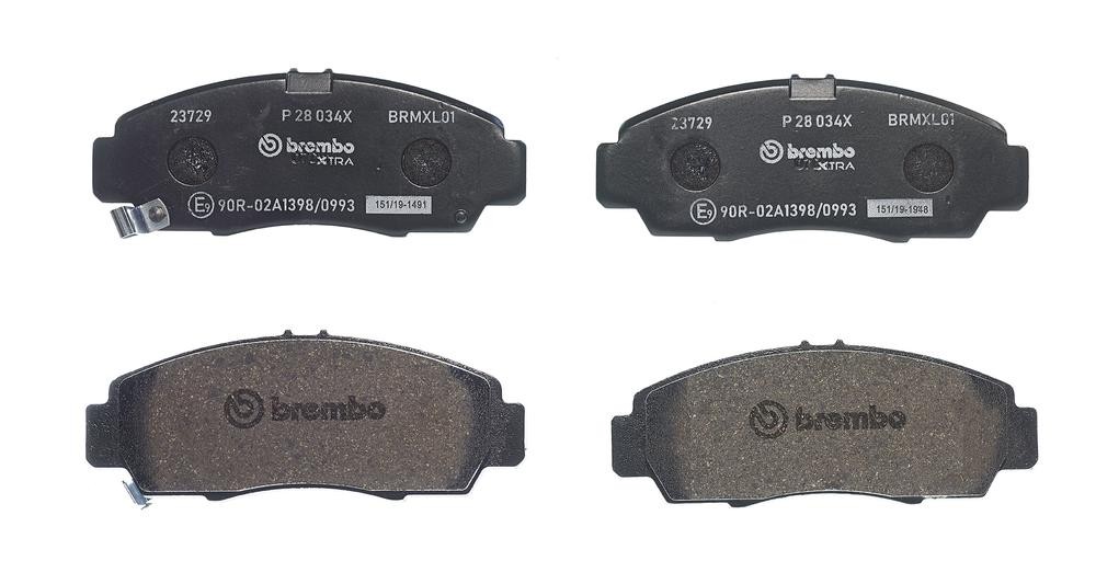 BREMBO Remblokken P 28 034X BREMBO Xtra P 28 034X Tuning HONDA ACCORD 8 (CU)