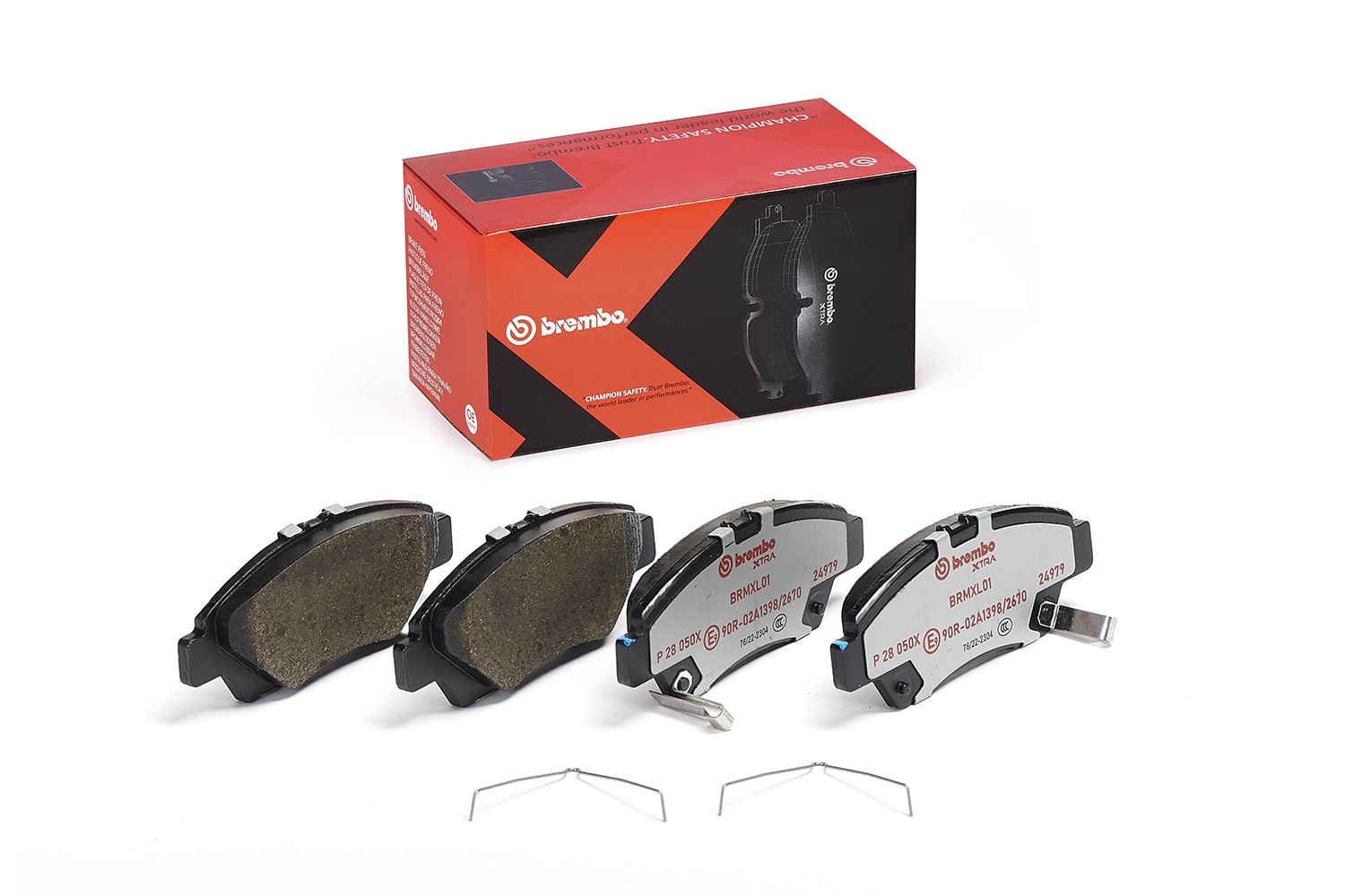 BREMBO Bromsbelägg P 28 050X BREMBO P 28 050X Bromsbelägg HONDA Jazz (GR_) 1.3 (GR1) 98 hk 2023