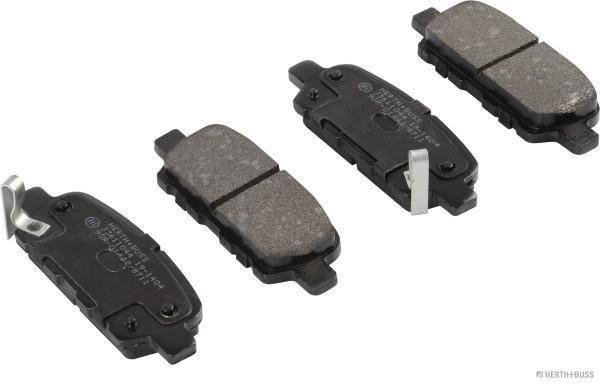 HERTH+BUSS JAKOPARTS Brzdové doštičky/platničky J3611044 J3611044 Brzdové obloženie NISSAN QASHQAI HERTH+BUSS JAKOPARTS