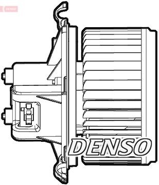 DENSO Vnútorný ventilátor DEA09073 DEA09073 Ventilátor kúrenia DENSO FIAT FIORINO