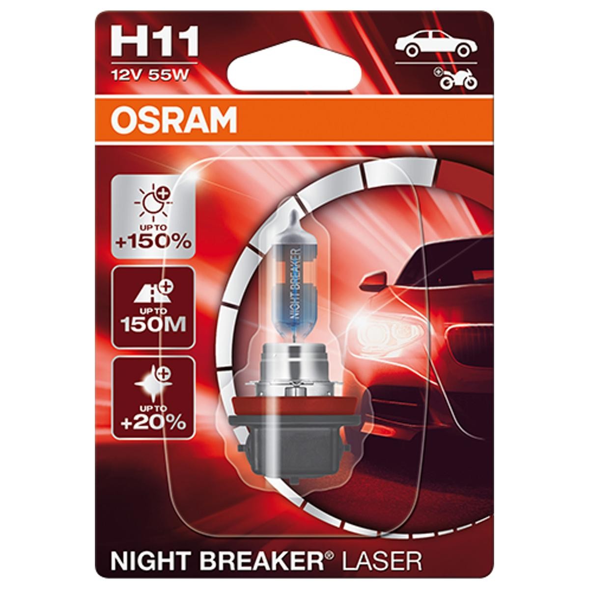 OSRAM Pære, fjernlys 64211NL-01B OSRAM 64211NL-01B Jeep Commander XK Tågelys pærer originale pris