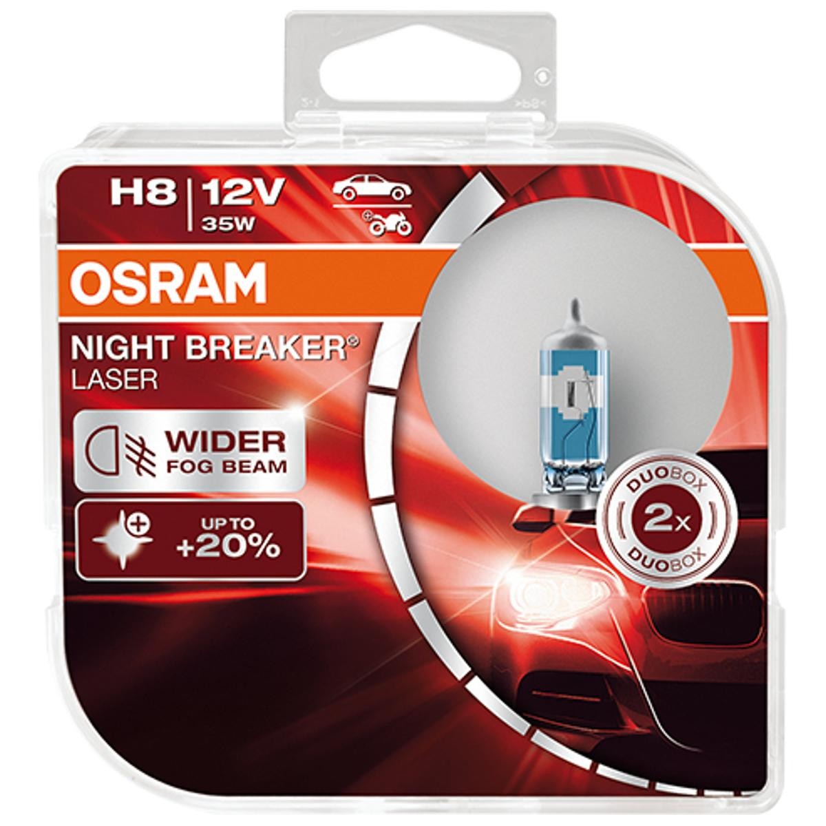 OSRAM Pære, fjernlys 64212NL-HCB OSRAM 64212NL-HCB Impreza V Hatchback (GT) Tågelygte pære pris