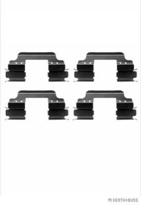 HERTH+BUSS JAKOPARTS Kit accessori, pastiglia freno J3661025 J3661025 Kit accessori, pastiglia freno HERTH+BUSS JAKOPARTS RENAULT CAPTUR costo