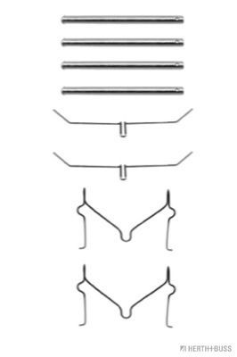 HERTH+BUSS JAKOPARTS Kit d'accessoires, plaquette de frein à disque J3662005 J3662005 Kit d'accessoires, plaquette de frein à disque TOYOTA RAV 4 HERTH+BUSS JAKOPARTS