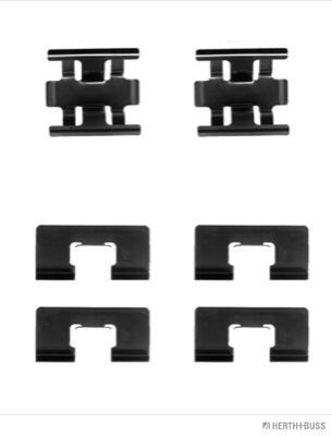HERTH+BUSS JAKOPARTS Kit accessori, pastiglia freno J3664006 HERTH+BUSS JAKOPARTS J3664006 Kit accessori, pastiglia freno Honda Civic ED 4 originale prezzo
