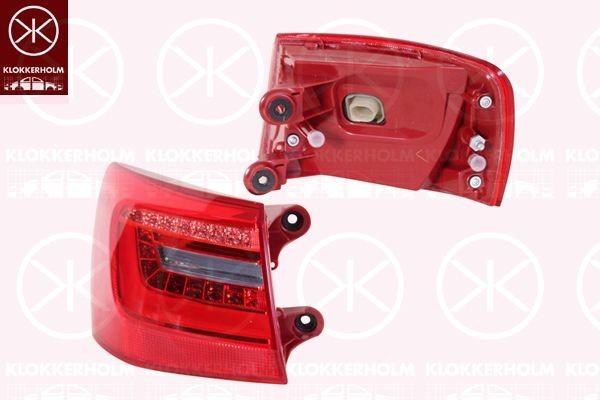 KLOKKERHOLM Vetracia mrieżka v nárazníku 0029914A1 0029914A1 Športová mriežka AUDI A7 KLOKKERHOLM