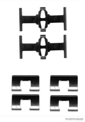 HERTH+BUSS JAKOPARTS Kit accessori, pastiglia freno J3664010 J3664010 costo Kit accessori, pastiglia freno FORD B-MAX HERTH+BUSS JAKOPARTS
