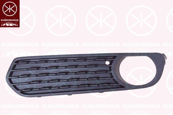 KLOKKERHOLM Ventilatiegrille, bumper 0086911 0086911 Bumper rooster BMW 5-serie KLOKKERHOLM