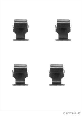 HERTH+BUSS JAKOPARTS Kit accessori, pastiglia freno J3665013 J3665013 Kit accessori, pastiglia freno BMW X4 HERTH+BUSS JAKOPARTS costo