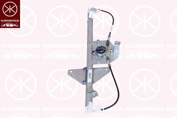 KLOKKERHOLM Mechanizmus zdvíhania okna 16181802 Mechanizmus zdvíhania okná KLOKKERHOLM MICRA 16181802 lacné