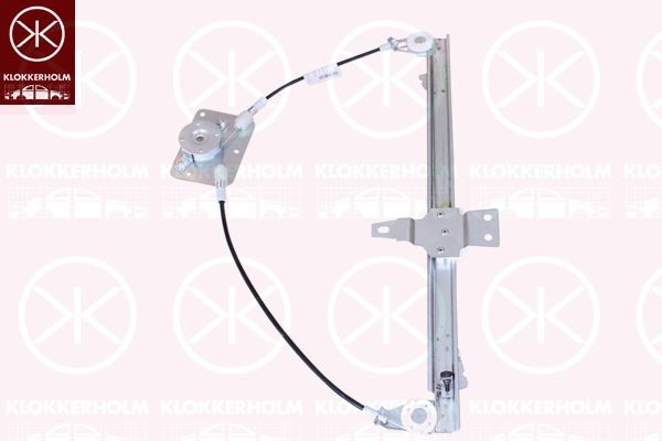 KLOKKERHOLM Rudehejs 31291802 KLOKKERHOLM 31291802 Hyundai i20 mk2 Rudehejs pris