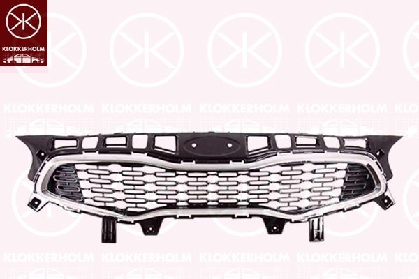 KLOKKERHOLM Grelha de radiador 3268990 3268990 Grelha frontal KIA OPIRUS KLOKKERHOLM