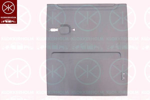 KLOKKERHOLM Hayon de coffre 3546156 3546156 Porte arrière CHEVROLET S10 KLOKKERHOLM