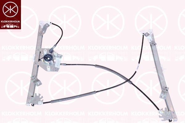 KLOKKERHOLM Stikla pacelšanas mehānisms 50191801 Stikla pacēlāji KLOKKERHOLM COMBO 50191801 lēti
