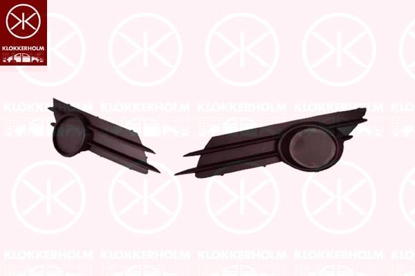 KLOKKERHOLM Griglia paraurti 5024914 5024914 Mascherina fendinebbia KLOKKERHOLM Opel