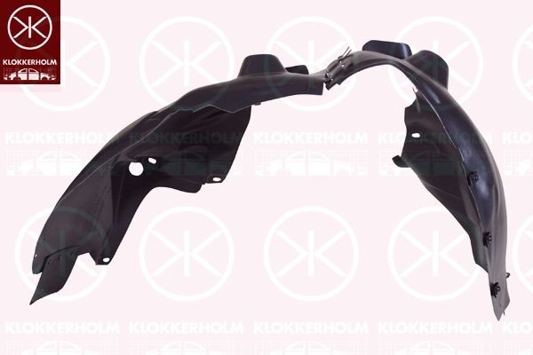 KLOKKERHOLM Sisälokasuojan verhous 5025388 5025388 KLOKKERHOLM Sisälokasuoja OPEL VIVARO