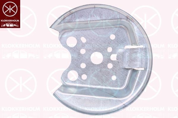 KLOKKERHOLM Έλασμα πιτσιλίσματος, δισκόπλακα 5508879 KLOKKERHOLM 5508879 Λαμαρινένιο προστατευτικό 208 I Hatchback γνήσια τιμες
