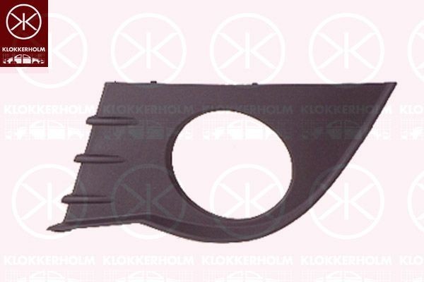 KLOKKERHOLM Ventilasjonsgitter 6033911 6033911 Sportsgrill RENAULT LOGAN KLOKKERHOLM