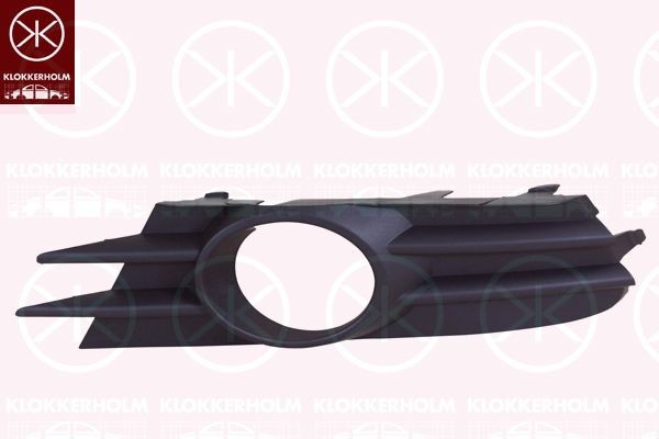 KLOKKERHOLM Ventilasjonsgitter 9519910 9519910 Tåkelys deksel KLOKKERHOLM VW PHAETON