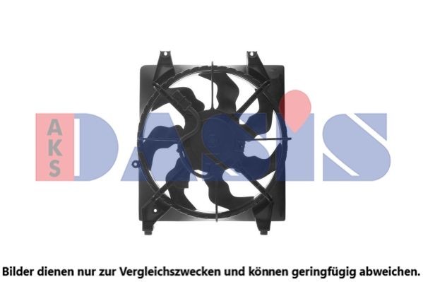 Motoventilateur AKS DASIS 568067N AKS DASIS 568067N: Ventilateur de moteur Hyundai SANTA FE 2016