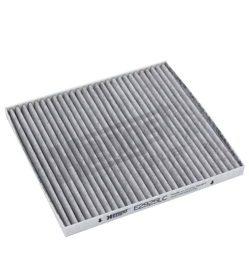 Filtre d'habitacle HENGST FILTER E2925LC HENGST FILTER E2925LC Filtre climatisation KIA SHUMA 2000