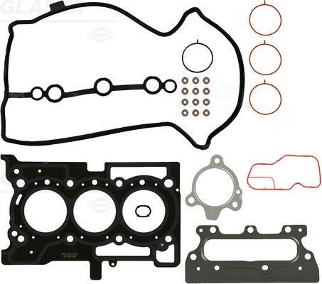 GLASER Jeu de joints d'étanchéité, culasse de cylindre D90333-00 D90333-00 Pochette de rodage moteur RENAULT CLIO GLASER