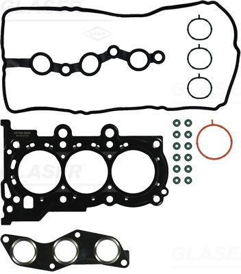 GLASER Tetningssett, topplokk D90353-00 Topplockspackning GLASER K2700 D90353-00 billige