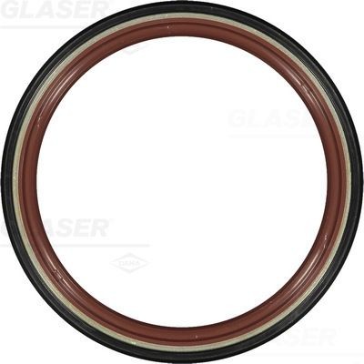 GLASER Tesniaci krúżok kľukového hriadeľa P76375-11 Tesniaci krúżok kľukového hriadeľa GLASER LANCIA P76375-11