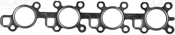 GLASER Exhaust manifold gasket X90533-01 TOYOTA C-HR GLASER exhaust manifold gasket X9053301