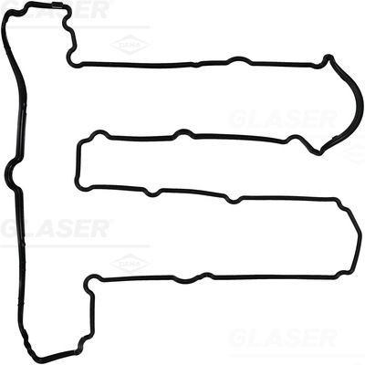 GLASER Blīve, Motora bloka galvas vāks X90562-01 Vārstu vāka blīve GLASER S-MAX X90562-01 lēti
