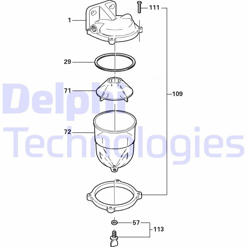 DELPHI Vadu remkomplekts, Riteņu griešanās ātruma devējs 6407-603 Riepu spiediena kontroles sistēma MERCEDES-BENZ DELPHI 6407-603