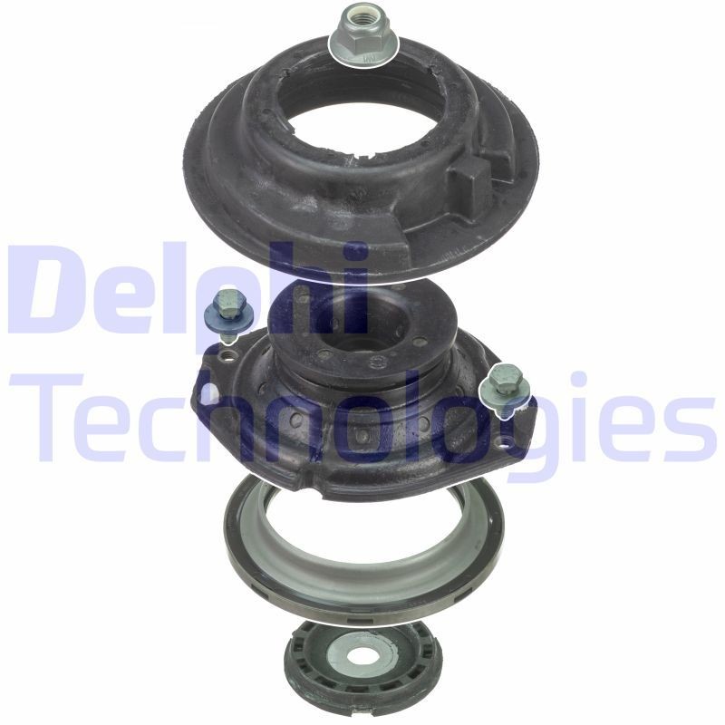 DELPHI Reparatursatz, Federbeinstützlager BSJ10108 Domlager DELPHI QASHQAI BSJ10108 günstig