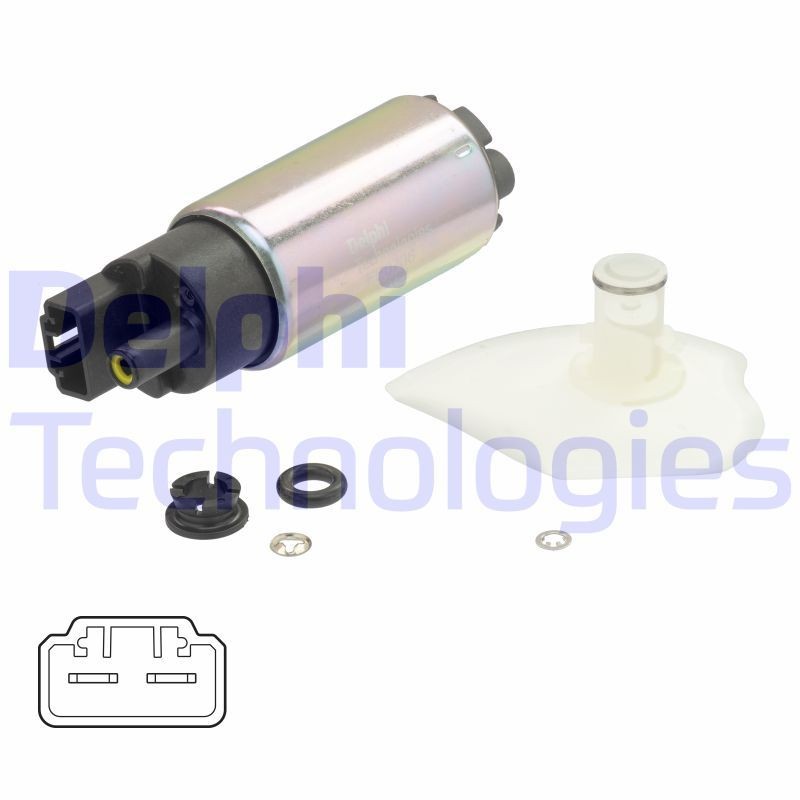 DELPHI Degvielas sūknis FE0736-12B1 FE0736-12B1 Degvielas sūknis DELPHI SUBARU IMPREZA