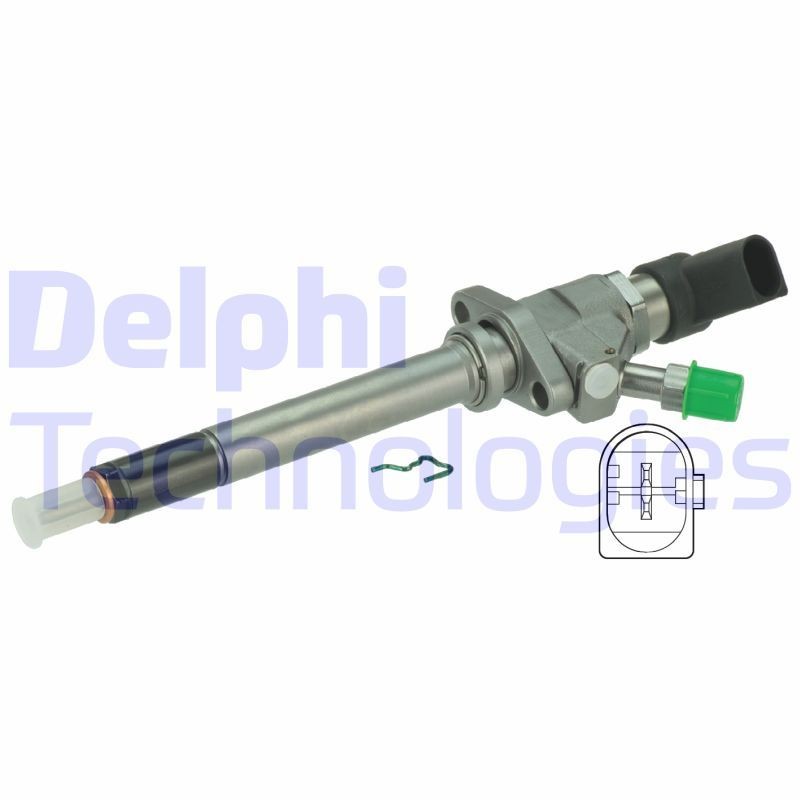 DELPHI Einspritzventil HRD648 Injektoren DELPHI Fiat 600 HRD648