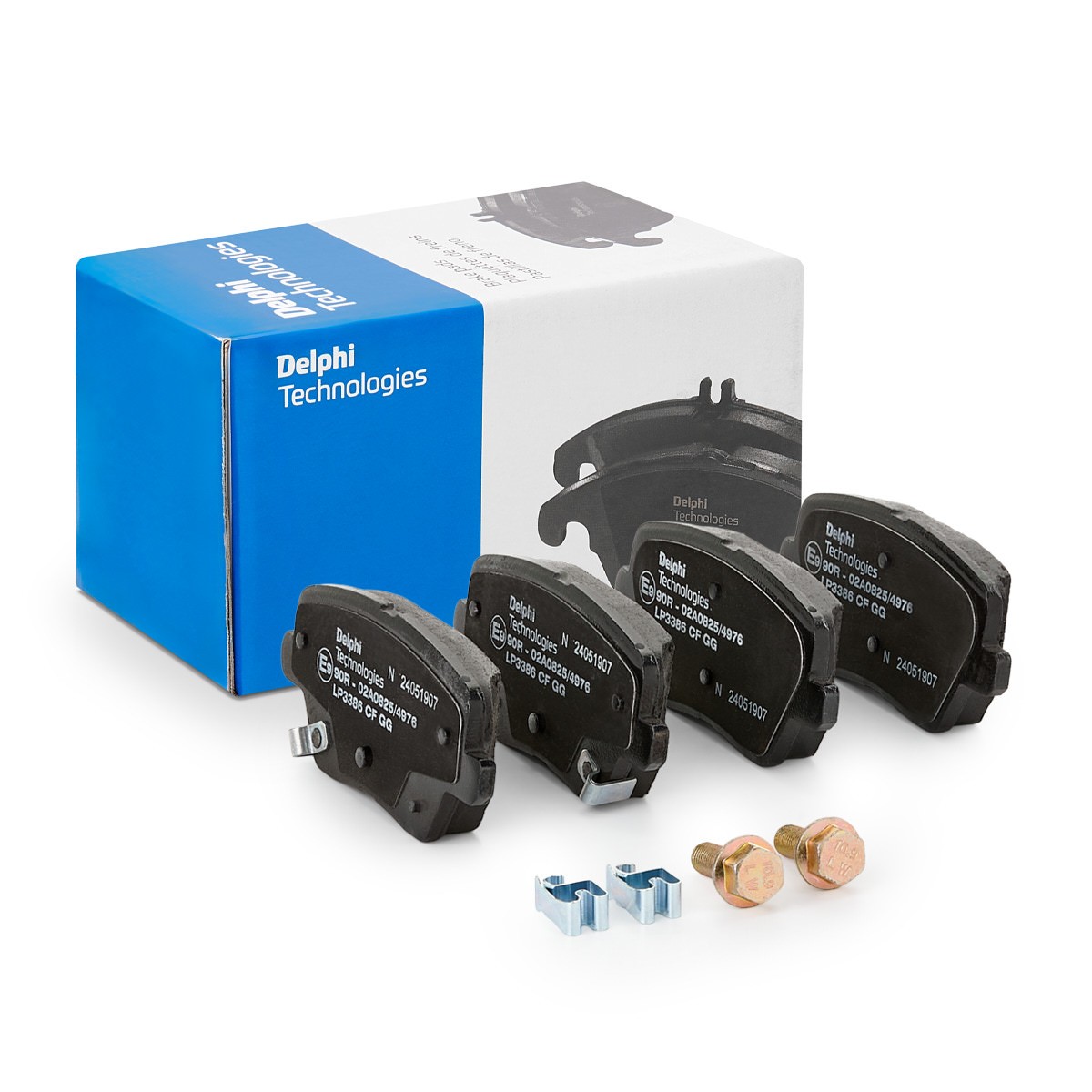 DELPHI Kit pastiglie freni LP3386 DELPHI LP3386 Kit pastiglie freni KIA Ceed III Van / Station Wagon (CD) CRDi 115 116 CV 2018