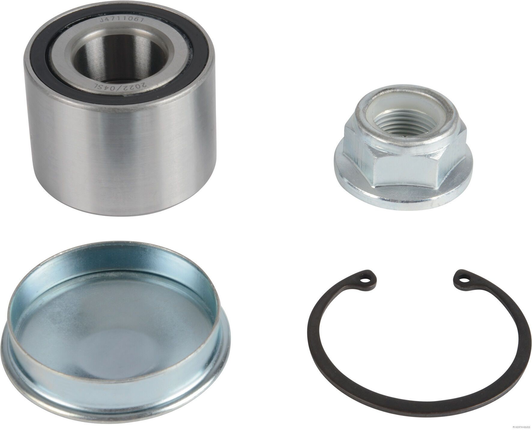 HERTH+BUSS JAKOPARTS Kit de rolamento de roda J4711061 Rolamento da roda RENAULT HERTH+BUSS JAKOPARTS J4711061