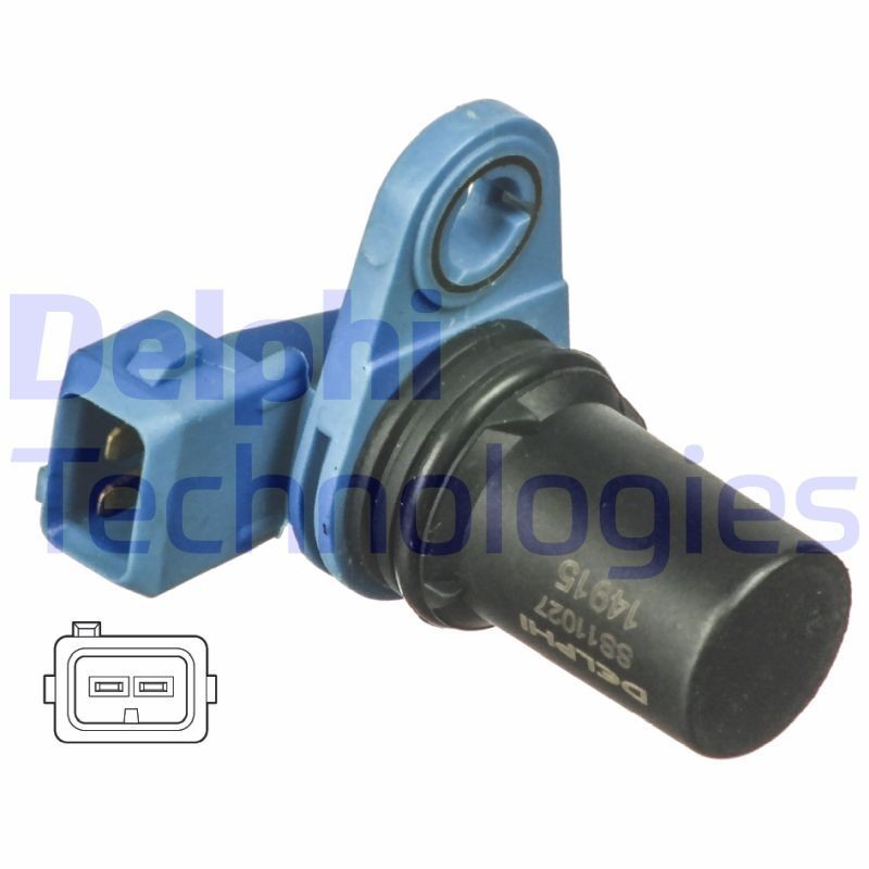 Camshaft position sensor DELPHI SS11027 DELPHI SS11027 Volvo S40 2007 Camshaft position sensor price