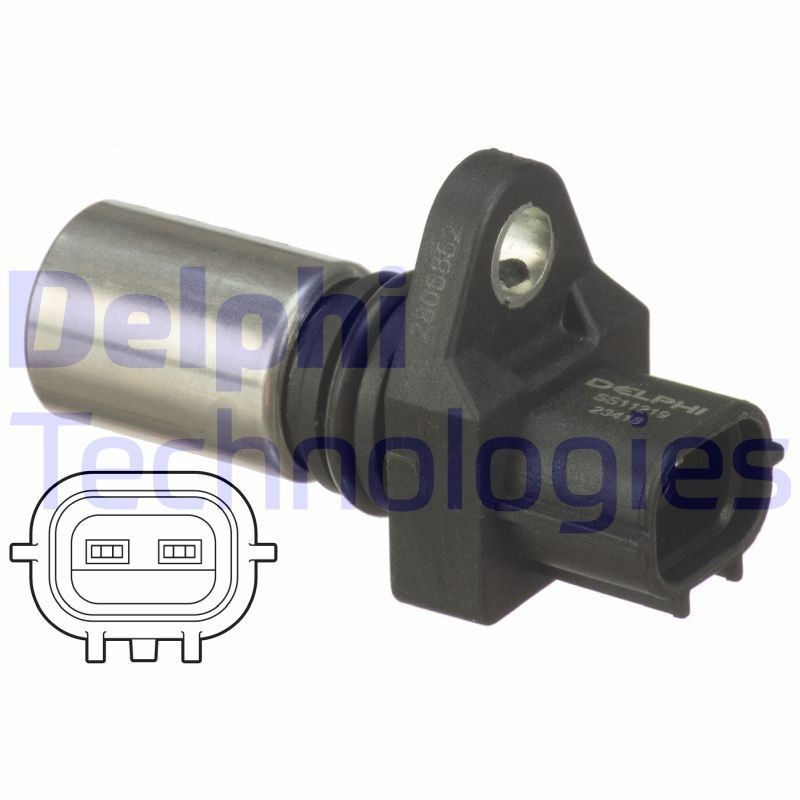 DELPHI Impulsgiver, veivaksel SS11219 pris Veivsensor Nissan R52 SS11219 DELPHI
