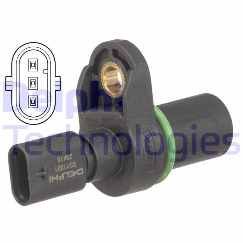 DELPHI Sensor, posição da árvore de cames SS11221 DELPHI SS11221 Sensor posição da árvore de cames BMW F15 originais preço