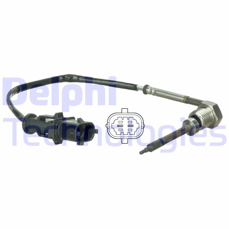 DELPHI Sensor, temperatura dos gases de escape TS30066 DELPHI TS30066 Sensor temperatura dos gases de escape Opel Omega A Caravan originais preço