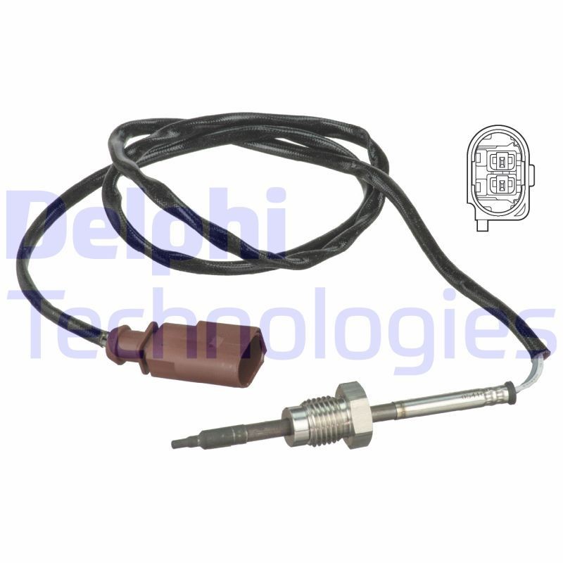 DELPHI Abgastemperatursensor TS30090 TS30090 DELPHI SKODA Temperatursensor
