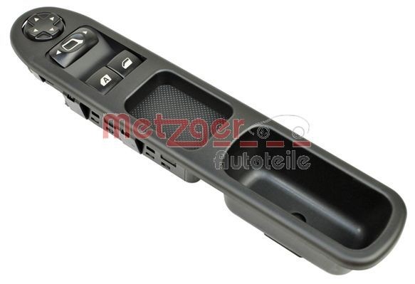 Brytare, fönsterhiss METZGER 0916410 METZGER 0916410 Strömställare fönsterhiss Peugeot 1007 2008