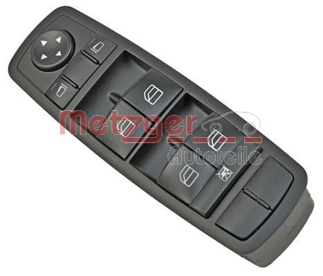 METZGER Bouton de lève-vitre 0916417 METZGER 0916417 Interrupteur de vitres électriques Mercedes W251 prix