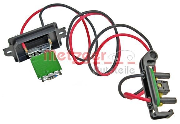 Kachelweerstand METZGER 0917319 METZGER 0917319: Ventilator weerstand Renault TWINGO 1999