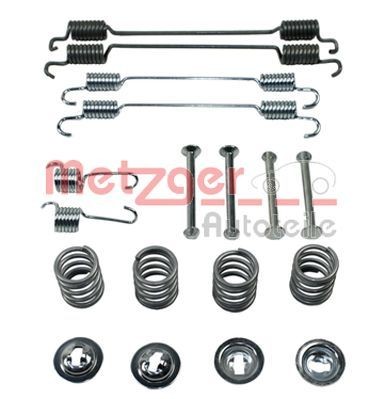 METZGER Accessory Kit, brake shoes 105-0750 Dacia SANDERO METZGER brake shoe fitting kit 1050750